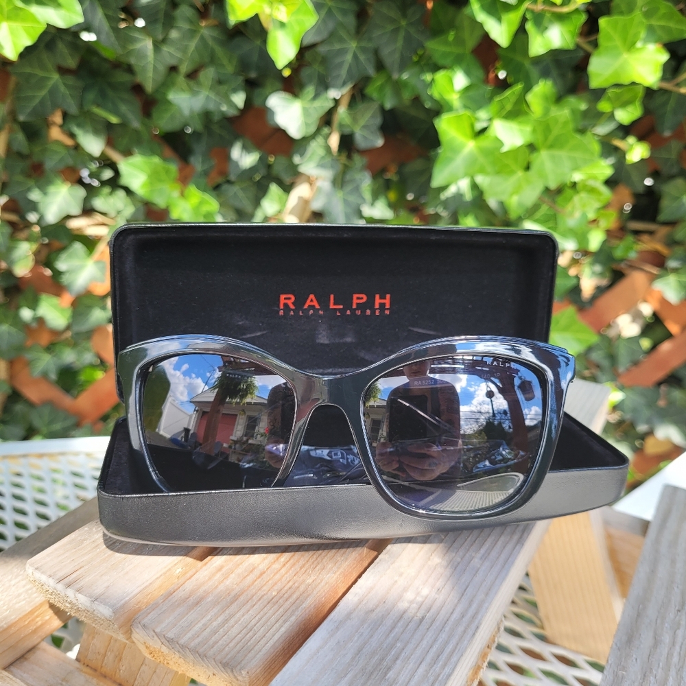 Ralph Lauren Polarized Sunglasses Black Frames
